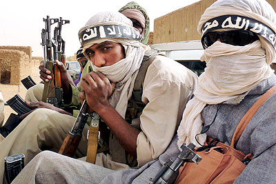 Islamists militants patrol streets in northern Mali. Net Photo