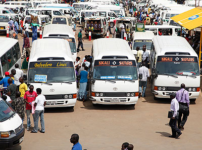 Passengers from Kigali to provinces will have single agents to rely on. The New Times/ File