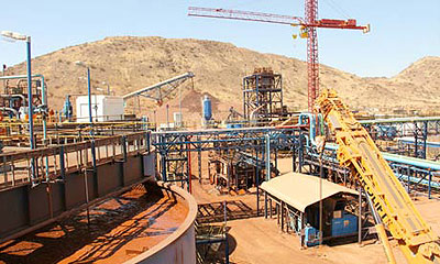 Bisha, Eritreau2019s only operational mine, produced $614m of ore in a year, but claims of human rights abuses are raising concern. Photograph; Nevsun Resources Ltd. Net Photo.