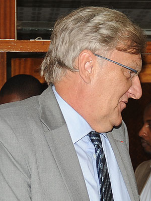 French Ambassador to Rwanda Michel Flesch  The New Times / File.