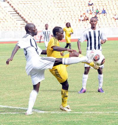 Johnson Bagoole (left) has previously played for APR twice and Atraco. The New Times/File.