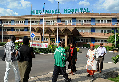 King Faisal Hospital received 3,755 foreign patients seeking specialised treatment last year alone. The New Times/  John Mbanda.