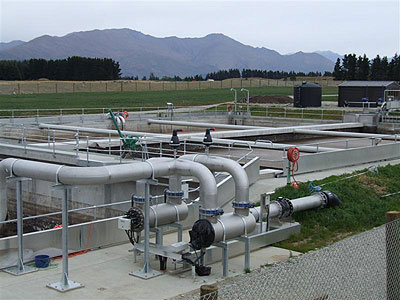 A water treatment plant;The one at Muhazi will produce 3,200 cubic meters of water.   The New Times/file.