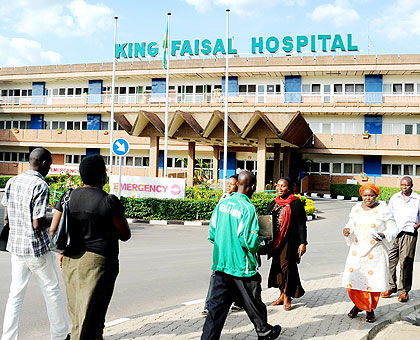 King Faisal Hospital, Kigali, has been given a fresh nod of approval by health service monitors. The New Times/  File