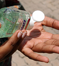 A hand sanitizer is a must have for all women. The New Times / Courtesy.