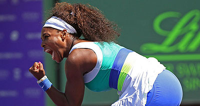 Serena Williams collected her 49th career title in South Carolina. Net photo.