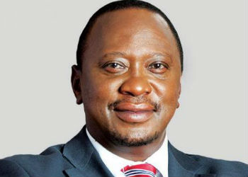 Kenya's President Uhuru Kenyatta.