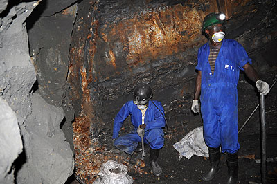 The government has persistently warned that illegal miners are at high risk. The New Times/ File.