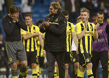 Dortmund beat Real 4-3 on aggregate to reach Champions League final. Net photo.