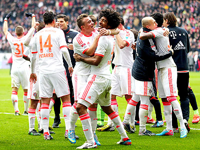 Bayern will be handed the league trophy at Munichu2019s Allianz Arena having won the Bundesliga title at the start of April. Net photo.