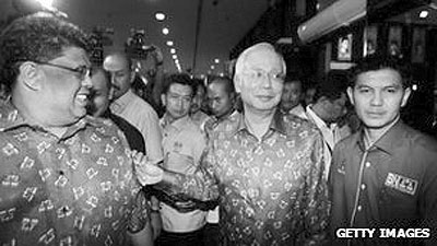 Mr Najibu2019s coalition campaigned hard to shore up its base among poorer ethnic Malay neighbourhoods. Net photo.