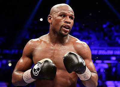 Floyd Mayweather recently started a six-fight deal with Showtime that guarantees him $32 million for each fight. Net photo.