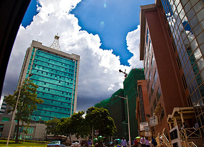 Kigaliu2019s Central Business District has had a major facelift in recent days. The New Times/File.