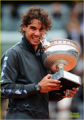 Nadal pulled clear of Bjorn Borg's record of six wins at Roland Garros with a seventh championship in 2012. Net photo