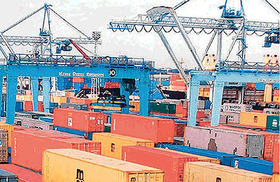 Goods at Port Mombasa. The New Times / Courtesy.