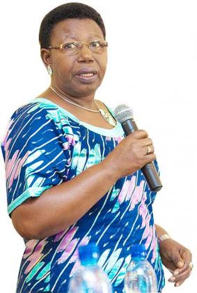 Miria Matembe, a reknown women activist. The New Times / T. Kisambira.