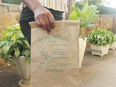 Although making of bio-degradable packaging materials presents many opportunities, investors have shied away from the sector leaving small manufacturers to play a leading role. The New Times / Peterson Tumwebaze