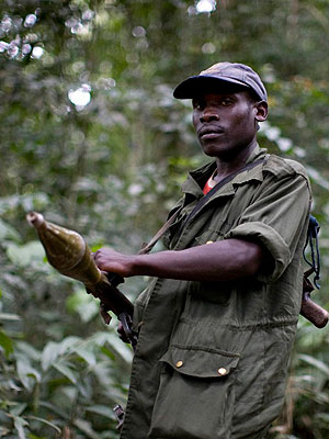 FDLR rebel. Net photo.