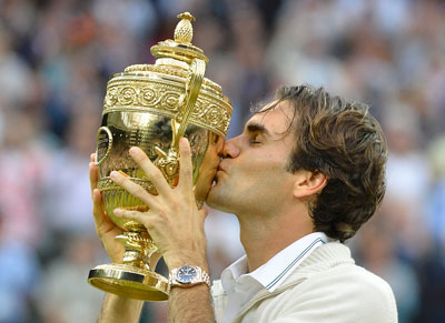 Federer beat Andy Murray in last year's final. Net photo