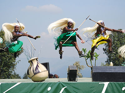 Rwandan traditional dancers during a past event. The New Times/File