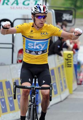 Briton Bradley Wiggins  won the Tour de France 2012. Net photo