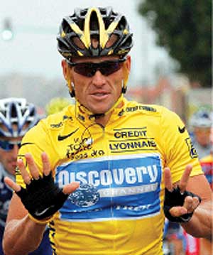 Lance Armstrong was stripped of his seven Tour de France titles. Net photo.