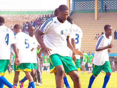 Arsenal reserve team midfielder Alfred Mugabo (#15) will be part of the Amavubi team that will play against Ethiopia in 10 daysu2019 time. The New Times/T. Kisambira