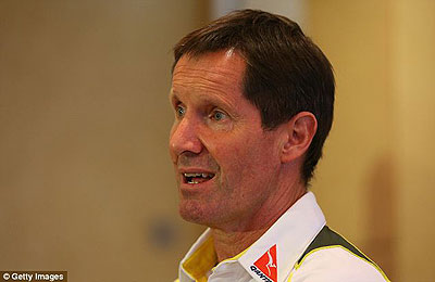 Australia coach Robbie Deans.