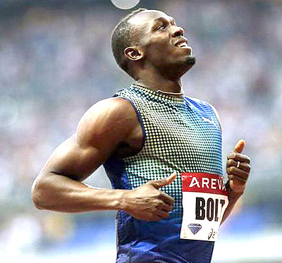 Usain Bolt runs season's fastest 200 in Paris. Net photo.