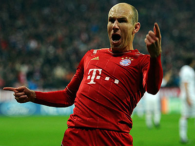 Arjen Robben has scored the winning goal as  Bayern stormed to the European title last season. Net photo.