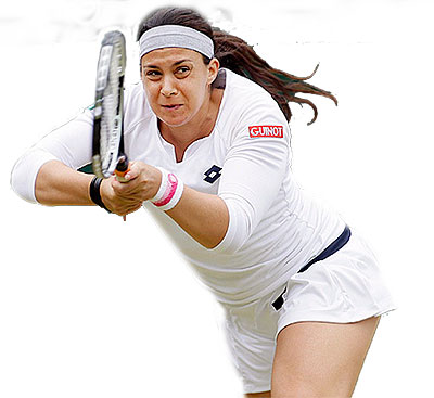 Wimbledon champion Marion Bartoli announced her retirement on Thursday.  Net photo.