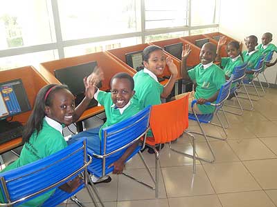 Pupils at Kigali Public Library. The New Times /  File. 