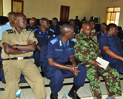 Some of the senior officers from 12 African countries that will be passed out tomorrow.   Saturday Times/Courtsey.