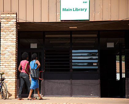 National University of Rwanda main library. The grant is to support research and human resources development in the next five years.   The New Times/ Timothy Kisambora. 