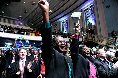 Delegates at the Rwanda Day London 2013. The government organises these events to rally Rwandans in the Diaspora to participate in the countryu2019s development. The New  Times / Courtesy. 