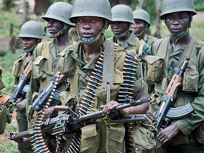 FDLR militants in the jungles of DRC. The New Times/File