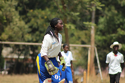 Jeanne d'arc Akingeneye of Queens of Victory scored 31 runs against Charity CC last weekend. Saturday Sport/ Courtesy.