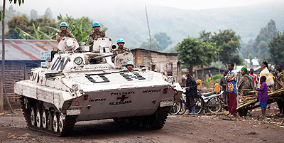 Monusco forces in Congo. Net photo