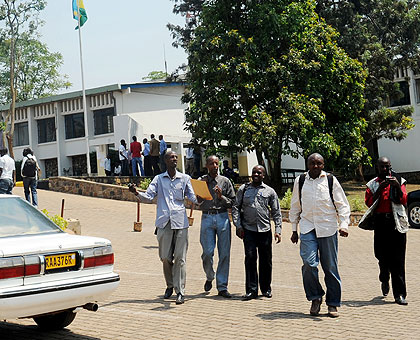 Students at the School of Finance and Banking (SFB). Some universities have been faulted for producing unskilled graduates who make limited impact on the economic development of Ea....