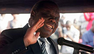 Movement for Democratic Change (MDC) Zimbabwe opposition leader, Morgan Tsvangirai. Net photo.