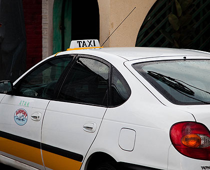 With metres in the taxis, it is envisaged that misunderstandings between customers and taxis will come to an end.    Saturday Times/  John Mbanda. 