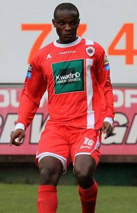 Nirisarike scored his second goal in Belgiumu2019s second division league on Saturday. Net photo.