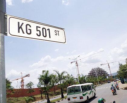 KG 501 Street in Kimihurura. Sunday Times/Ivan Ngoboka