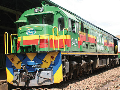 The railway line in EAC is not of standard gauge. The New Times/Net photo