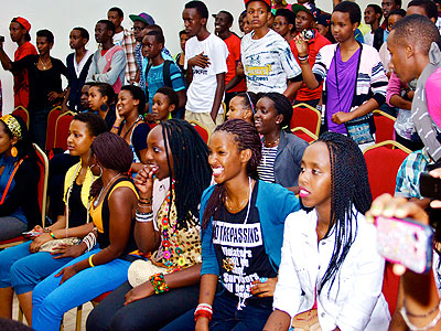 In Rwanda, 65 per cent of the population is under 35. The New Times/File