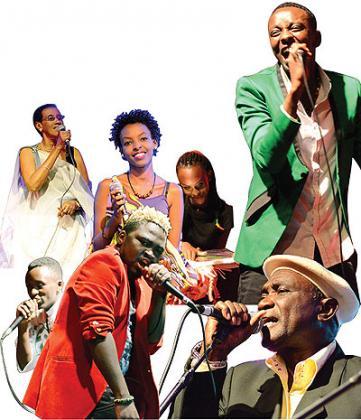 The Care star Amag The Black didnu2019t disappoint the crowd.Abdul Makanyaga was a good choice to perform at the concert.Maria Yohana crowned the night with her Intsinzi  hit.Gakondou2019s only female member Diana Teta.Jules Sentore performs.