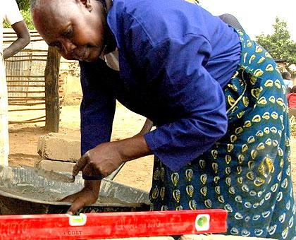 Alphonsine Uwamahoro at work. Sunday Times/File