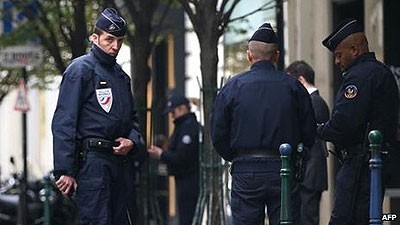 Police have now sealed off the area around Liberationu2019s offices. Net photo.