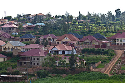 Owning a decent house is the dream of many in Kigali. The New Times  / Timothy Kisambira. 