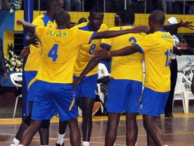 Rwanda players celebrate during Zone V World Cup qualifiers. Sunday Sports/Peter Kamasa